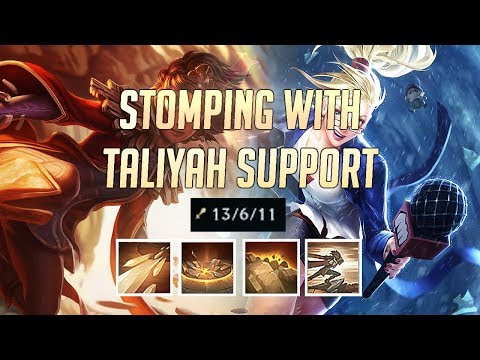 Stunt | RANK 1 SUPPORT STOMPING TSM BJERGSEN WITH TALIYAH SUPPORT CARRY?!?!?