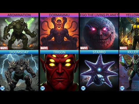 Who’s the Greatest Villain? Marvel vs DC! ⚔