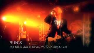preview picture of video '魂を揺さぶるロックバンドThe Nip's / Live at 桐生 VAROCK 2014.12.6 Secter 1'