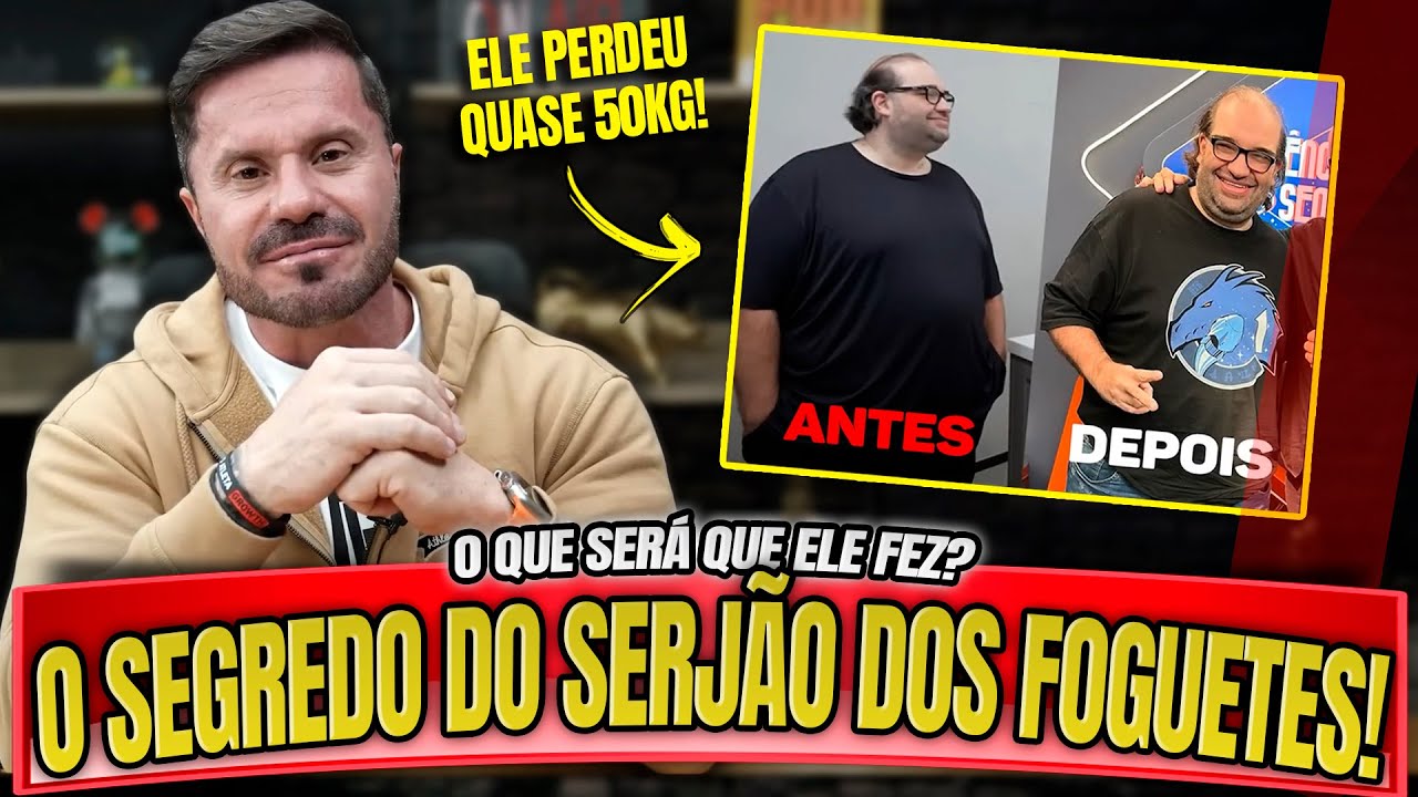 O SEGREDO QUE FEZ O SERJÃO DOS FOGUETES EMAGRECER 50 KG! – MASTER CLASS RENATO CARIANI