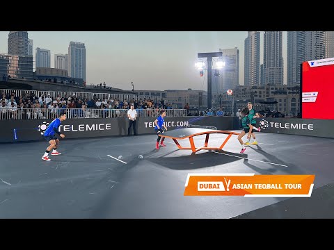 Asian Teqball Tour - Dubai | Mixed Doubles, Final | Highlights