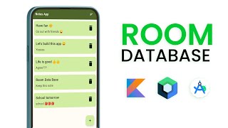 Full Room Database Tutorial - Build Notes App With Room DB