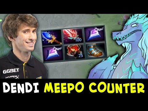 Dendi picked CARRY Winter Wyvern to COUNTER Meepo — with it work?