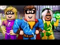 The SUPERHEROES Of Roblox! (Full Movie)