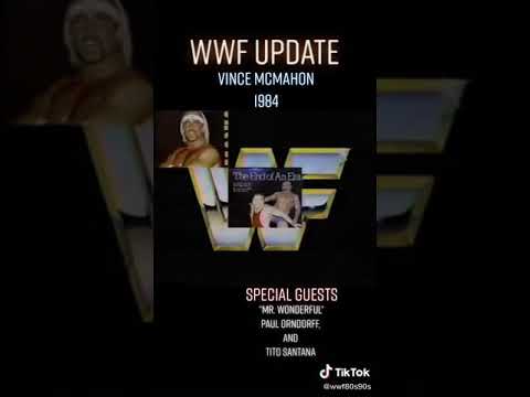 WWF wrestling clip .