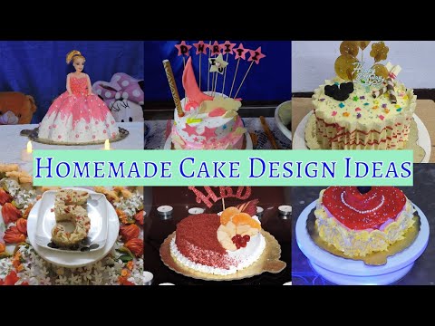 Beautiful homemade cake design I Unique cake design ideas I Birthday/Anniversary cake design ideas