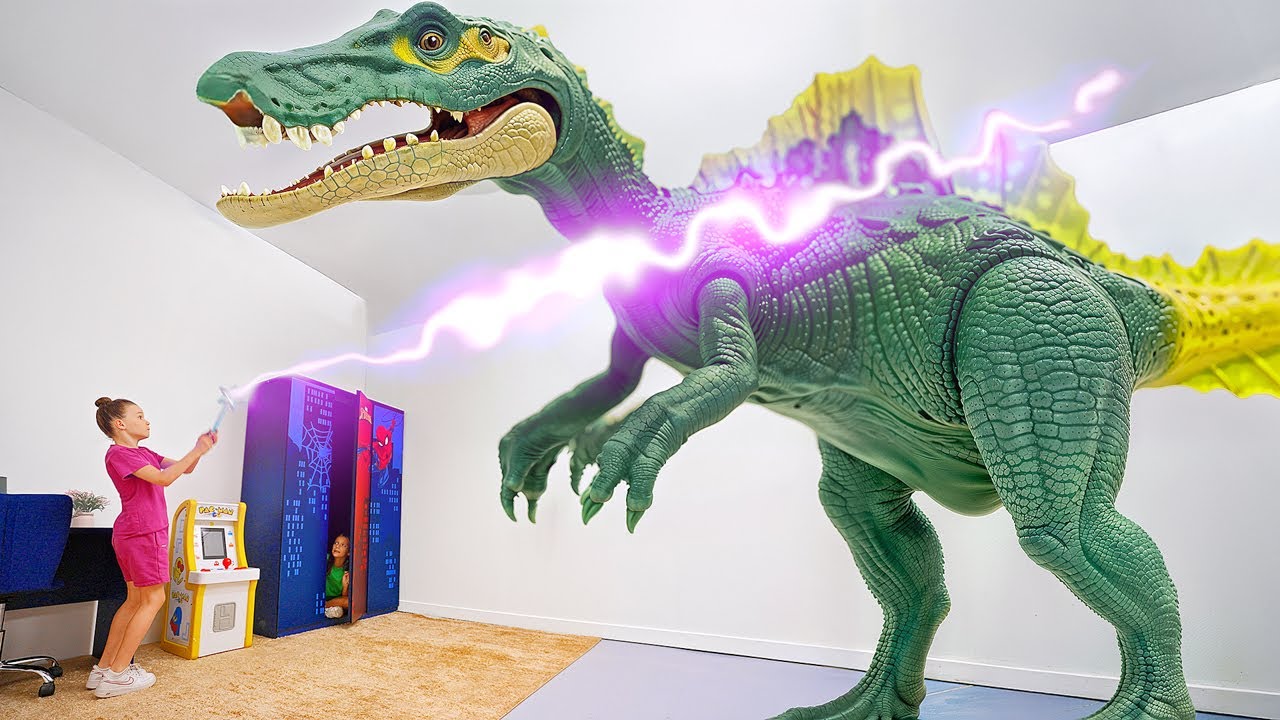 Dinosaurs Surprise ICE EGGS – Five Giant Dinos Become Real