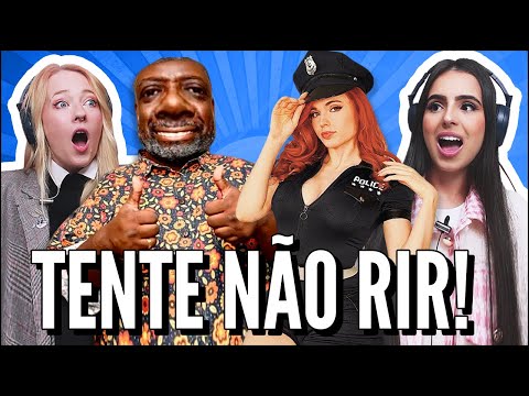 JOVENS REAGEM A MEMES CURIOSOS DO UNUSUAL MEMES - TENTE NÃO RIR - ISSO FOI MEIO BURRO HEIN