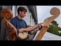 Applewood Gourd Banjo FULL BUILD