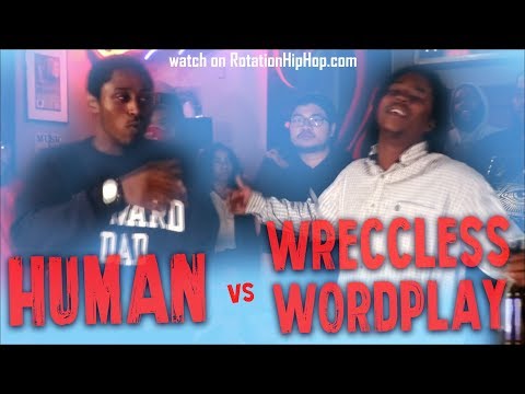 Human vs Wreccless Wordplay