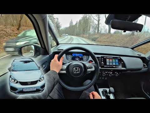 2025 Honda Jazz CROSSTAR [e:HEV 1.5l 107 HP + 122 HP electric] POV Test Drive