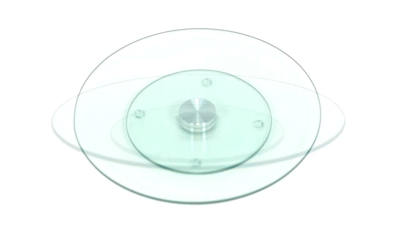 Tempered Glass Lazy Susan