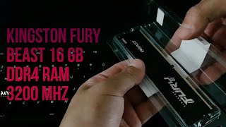 Video thumbnail for Unboxing & Installing | Kingston Fury Beast 16GB DDR4 RAM 3200 Mhz by ArchNts5