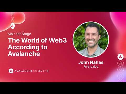 John Nahas, Ava Labs I Avalanche Summit II - YouTube