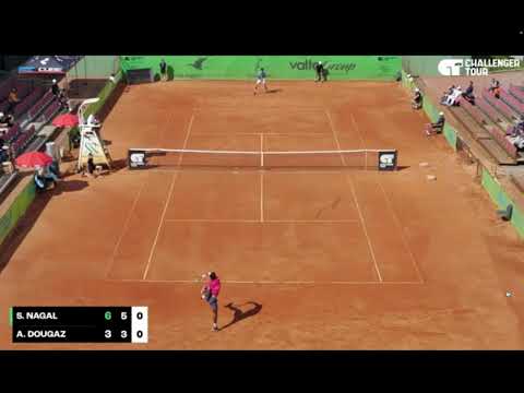 Sumit Nagal vs Aziz Dougaz - 2023 ATP Tampere Challenger QF Highlights