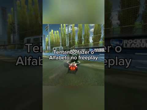 Tentando fazer o Alfabeto no freeplay (pt.7) #rocketleague #slxw #rl #rocketleagueclips #slxwrl