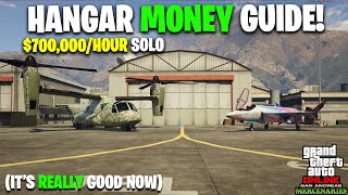 HANGAR MONEY GUIDE (Up to $700k/Hour SOLO) | GTA Online Hangar Business Guide 2024