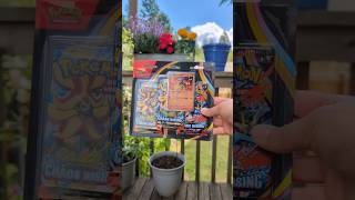 Watch MY YOUNGEST GET A PULL on this beautiful day! 😍☺️ #pokemon #packopenning #chaosrising