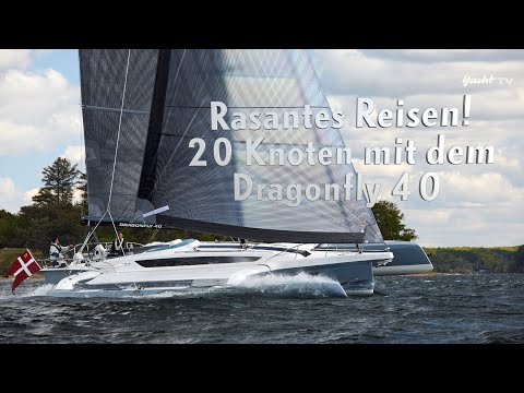 Edler Trimaran: Rasantes Reisen mit dem Dragonfly 40