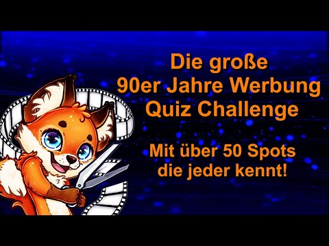 Die große 90er Jahre Werbung Quiz Challenge! In Farbe und Bunt
