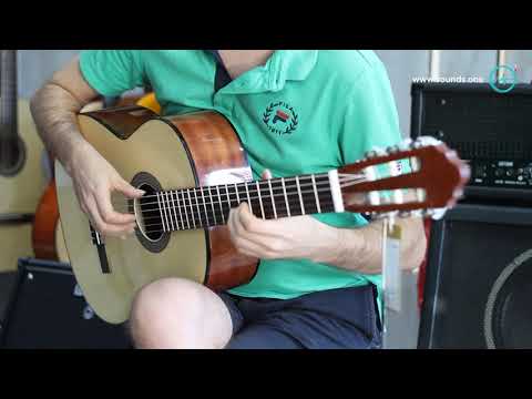 Cort AC100-SG - пример звучания недорогой классической гитары | sound test demo