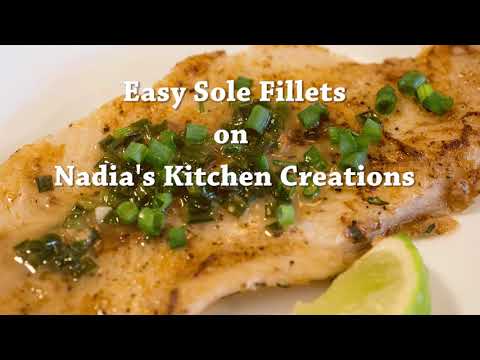 Easy Sole Fillets - Recipe