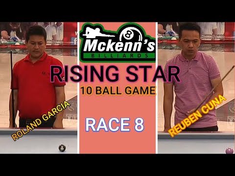 Billiard Vlog#233: RISING STAR -10 BALL GAME - ROLAND "KABUTO" GARCIA VS RUBEN "MEOT" CUNA