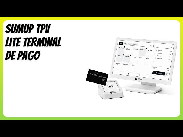 Vídeo relacionado con SUMUP TPV Lite Sistema Punto de Venta con Terminal de Pago - Pantalla Táctil