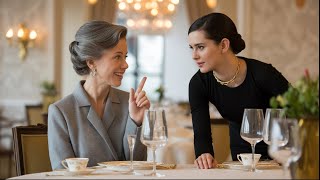 „Hol szerezted ezt?”—Egy milliomos nagymama meglátta a pincérnő nyakláncát és a könnyei kicsordultak