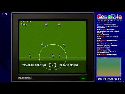 Sensible World of Soccer 96/97 {PC DOS} - Career mode #1