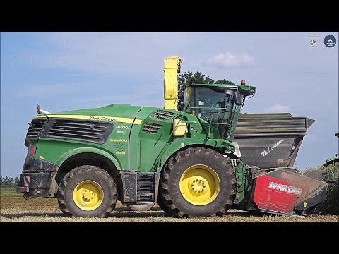 JD 9800i + Capello Spartan 610 - Tecnoagricola Ciceri - Trinciatura triticale 2023