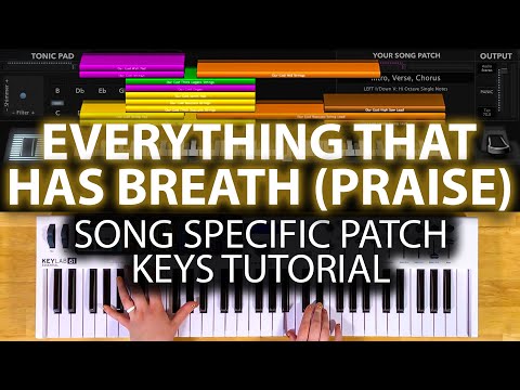 Everything That Has Breath (Praise) - MainStage patch keyboard tutorial- Jesus Culture