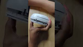 How to open the battery case on a First Alert Smoke and Carbon Monoxide Alarm Model No. SC9120B