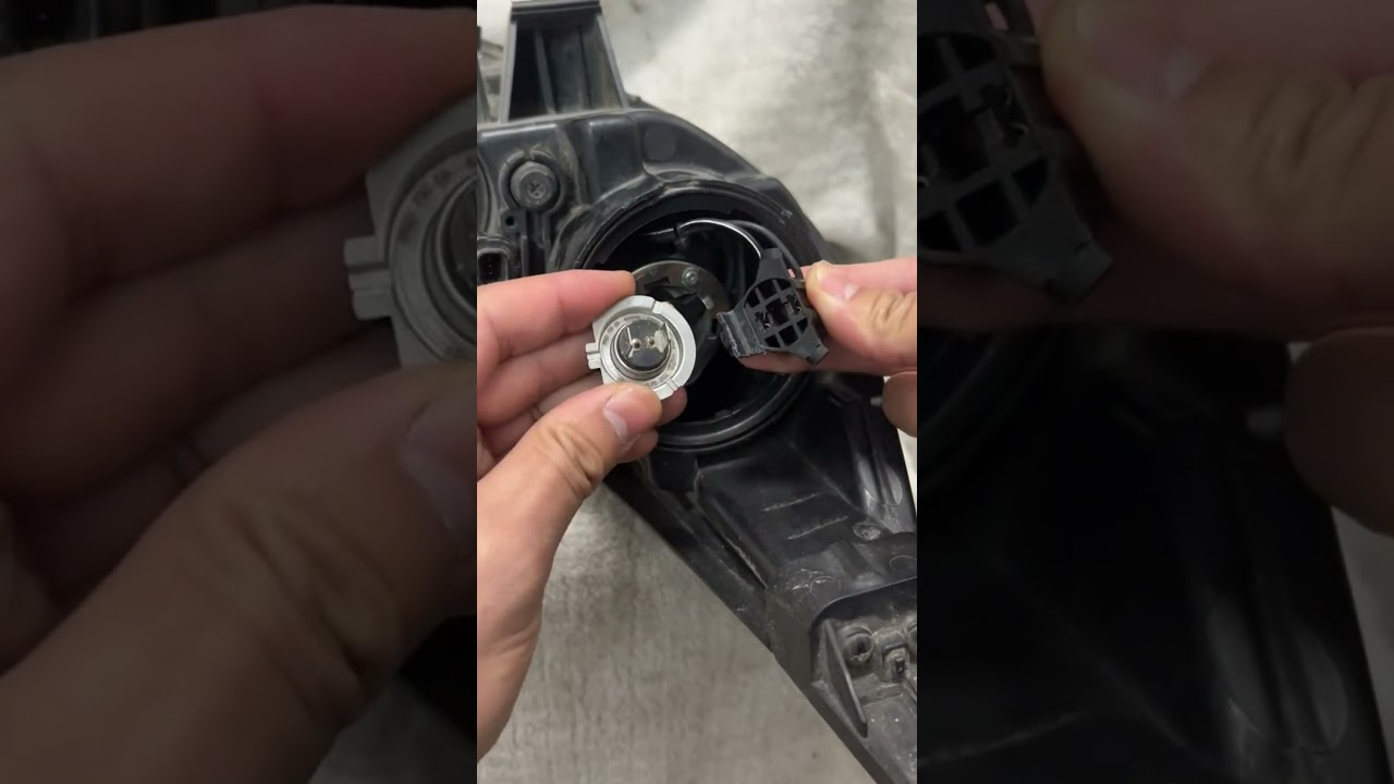 How to install the led headlight model H7 by yourself？