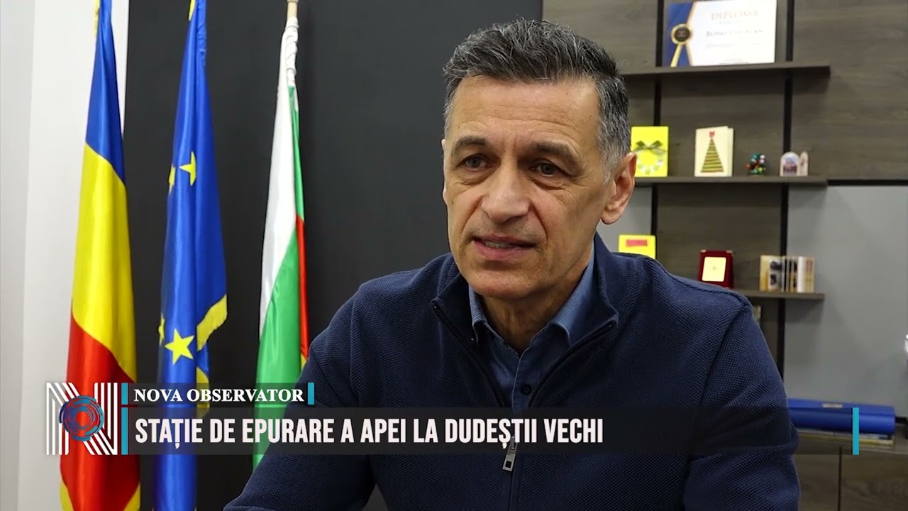 Stație de epurare a apei la Dudeștii Vechi