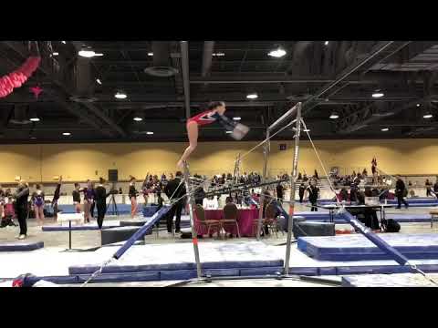 Level 9 bar routine 9.750