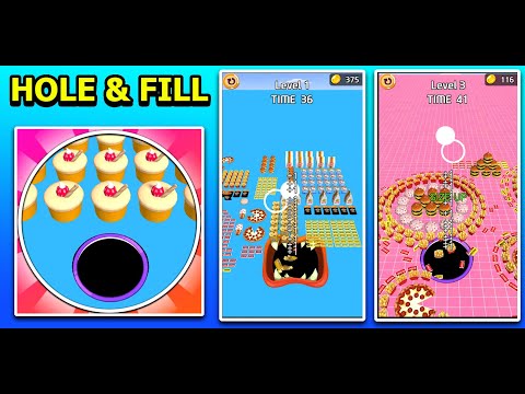 Hole and Fill Collect Master Game Unity Source Code + Admob Ads
