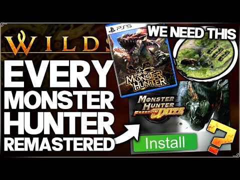 New Monster Hunter Remasters - MH1 MHFU MH3U MH4U Returning - INSANE Potential & More! (Theory/Fun)