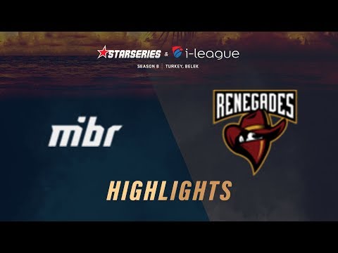 Highlights MIBR vs Renegades | StarSeries i-League Season 8 Finals StarLadder CS:GO