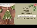 CÓMO TEJER UN ARBOLITO DE NAVIDAD Bendito Quehacer Crochet Ganchillo