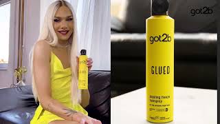  Lakier do włosów Glued od got2b