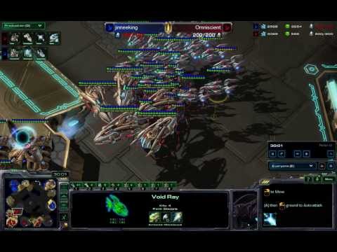 SeKo Starcraft - Omniscient vs jinneeking - PvP Skytoss Tempest vs Voidrays SC2 HOTS Replay