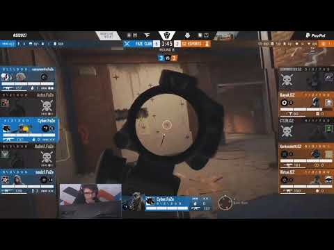 5K/ACE insano do Soulz.Faze no Six Invitational - Melhores Momentos Rainbow Six Siege