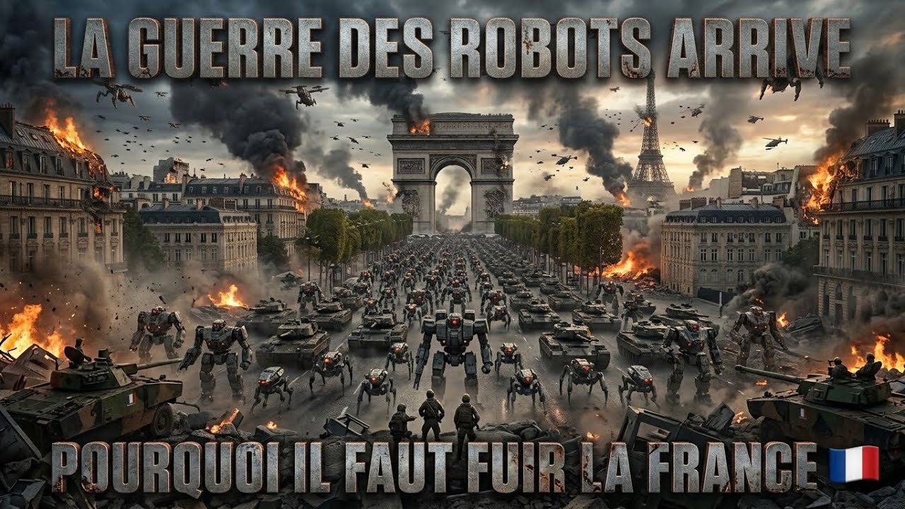 L’humanité est-elle perdue ? La Guerre des robots arrive à nos portes 🇫🇷