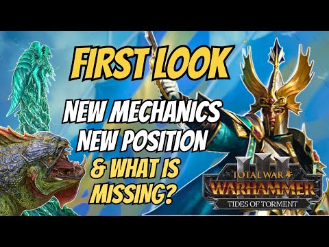 Sea Lord Aislinn NEW MECHANICS, Start Position & What's MISSING x High Elves? Total War Warhammer 3