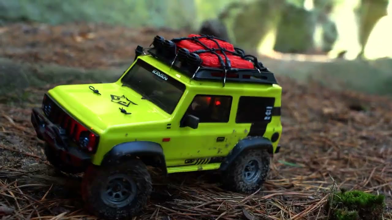 RC auto KAVAN GRE-24 RTR crawler 1:24, písková