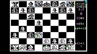 Apple II Game: MicroChess (1978