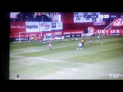 Gol do Grêmio Anápolis na final do campeonato goiano 2021