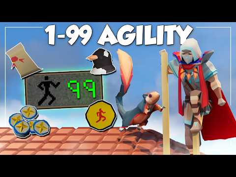 1-99 Agility Guide 2026 - NEW Methods & Exp Rates (OSRS)