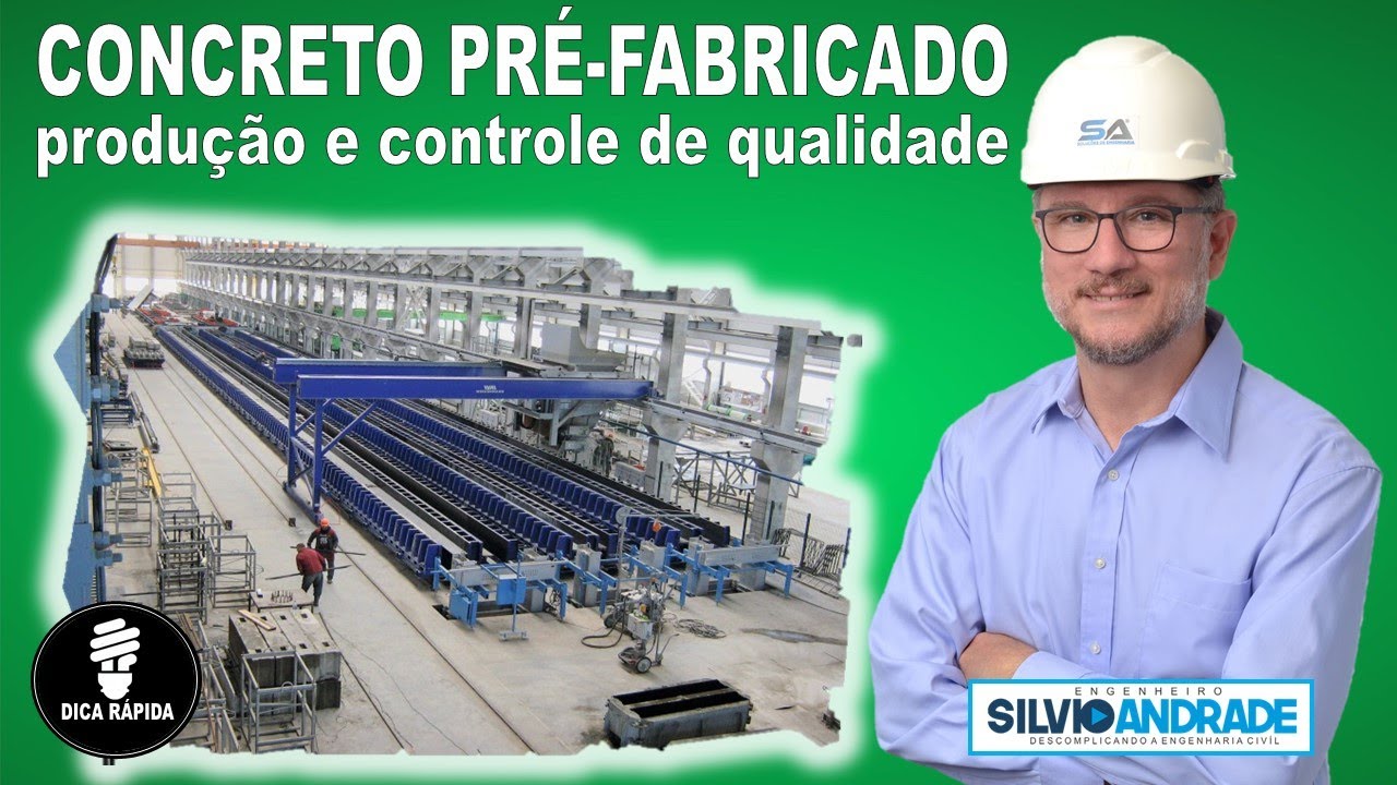Concreto Pré Fabricado   Produção e Controle de Qualidade